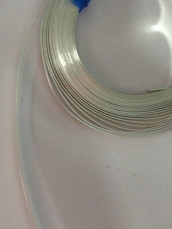 925 silver plain strip bezel wire for jewelry - Image 3