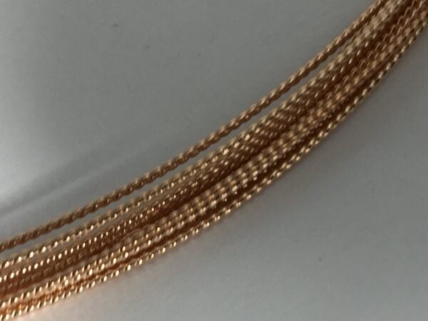 14kt rose gold fill twist wire dead soft - Image 4