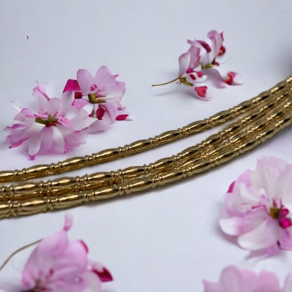 Yellow Gold filled fancy beaded wire, perfect for jewelry making and special designs - Image 4