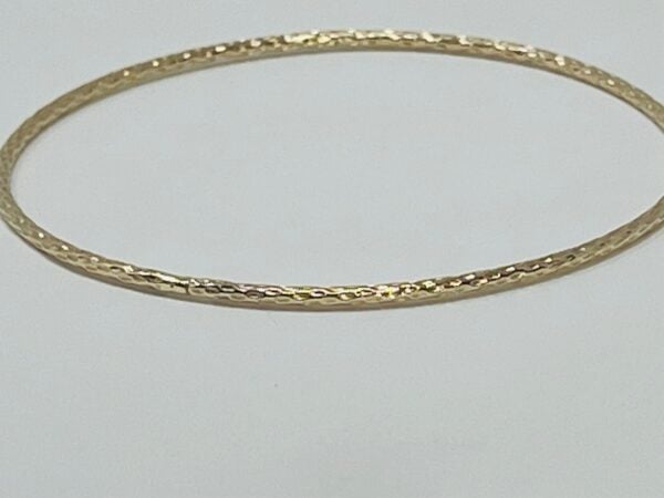 14kt gold filled bangle bracelet - Image 4