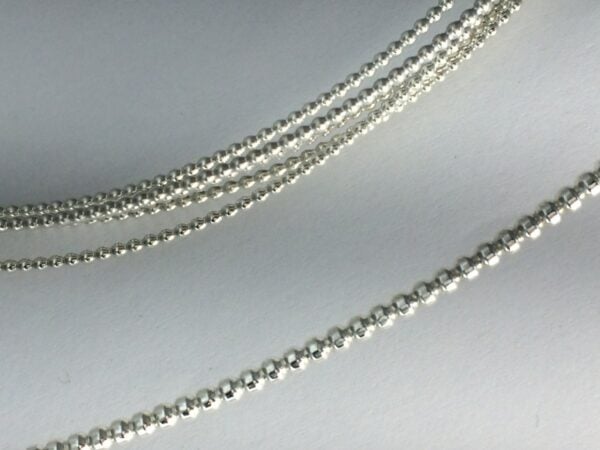 925 sterling silver full bead wire - Image 2