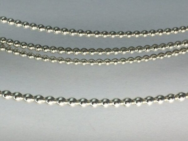 925 sterling silver full bead wire